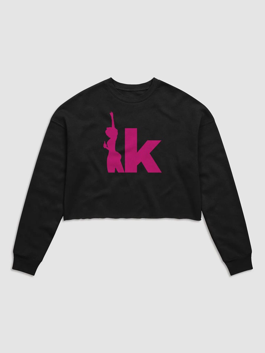 Pink Crop Sweatshirt product image (1)