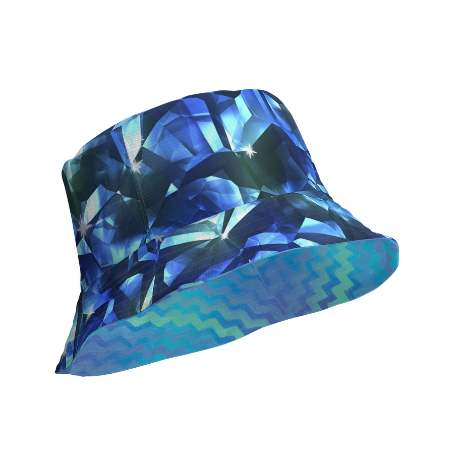Blue Crystal Pattern Buckethat product image (54)