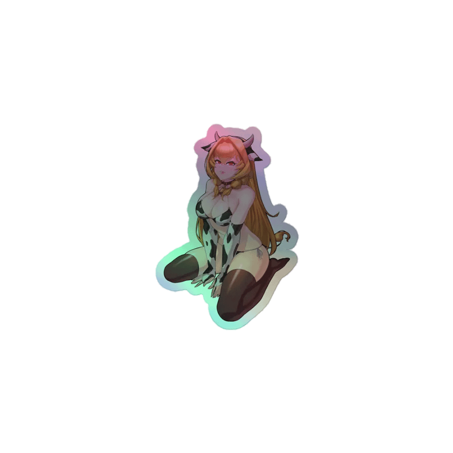 Moomoo Steps Holo Sticker product image (1)