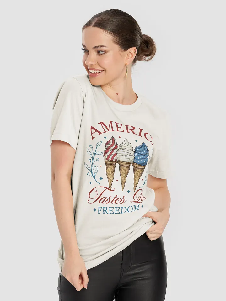 Patriotic Ice Cream Swirl T-Shirt product image (1)