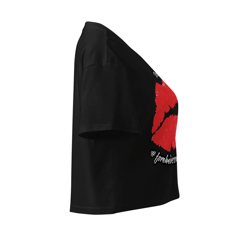 #foreheadkisses4thehomies crop top (red) product image (3)