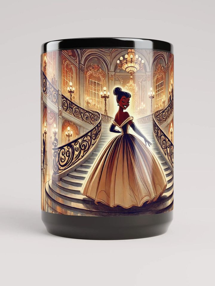 Opera Night Mug - 15 oz Glossy Black Coffee Cup product image (1)