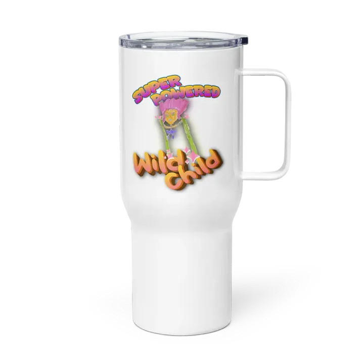 Super Powered Wild Child Stainless Steel Travel Mug product image (2)