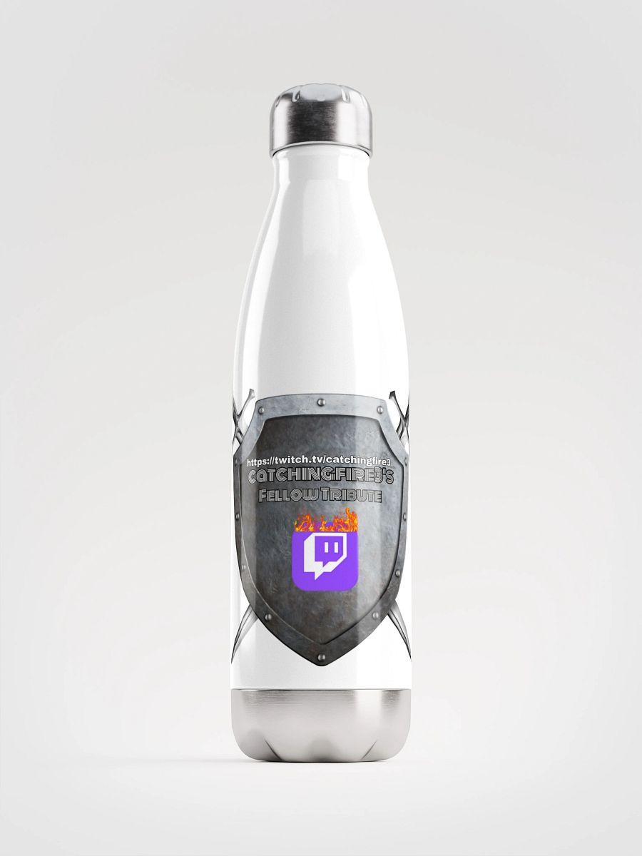 catchingfire3 Twitch fan water bottle product image (1)