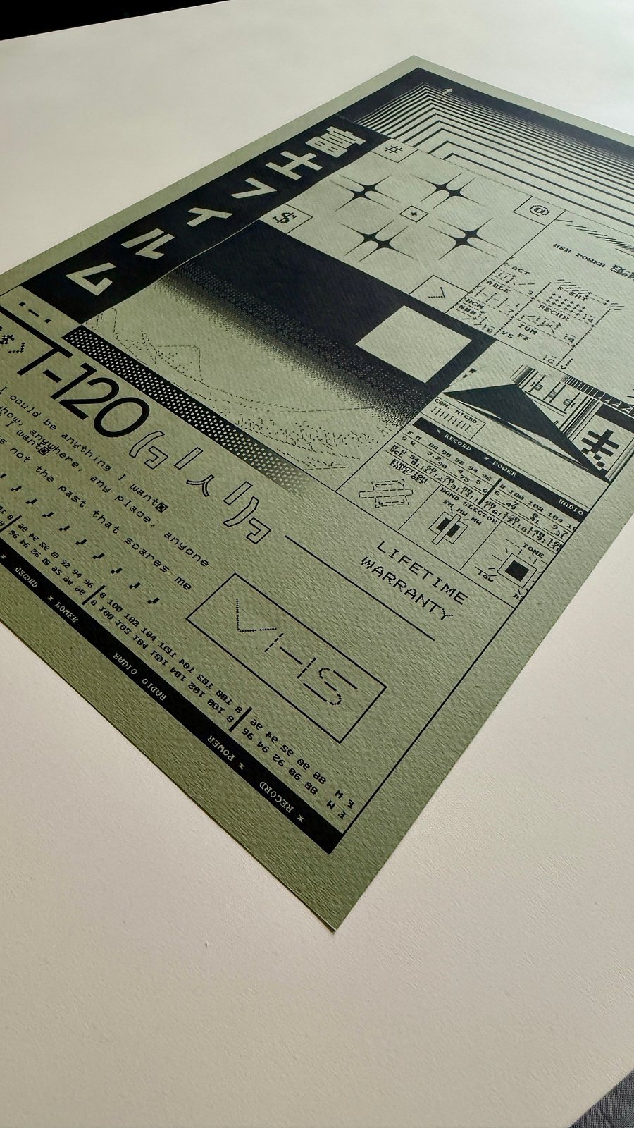 Imaginary Fujifilm VHS T-120 Collage Kraft product image (3)