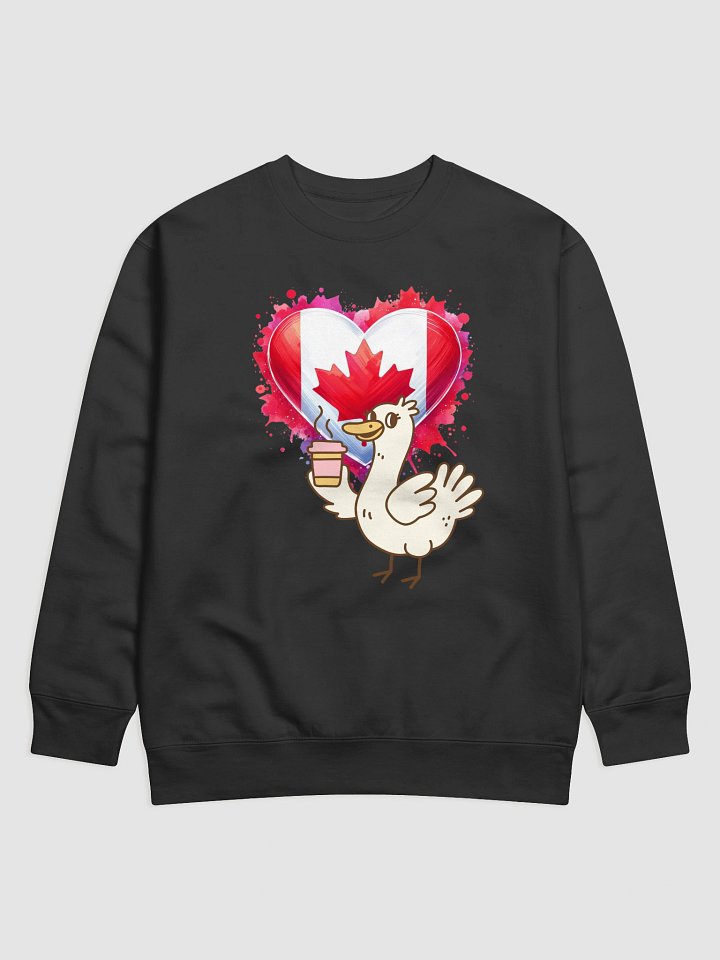 Canadian Vibes Cartoon Bird Sweatshirt product image (1)
