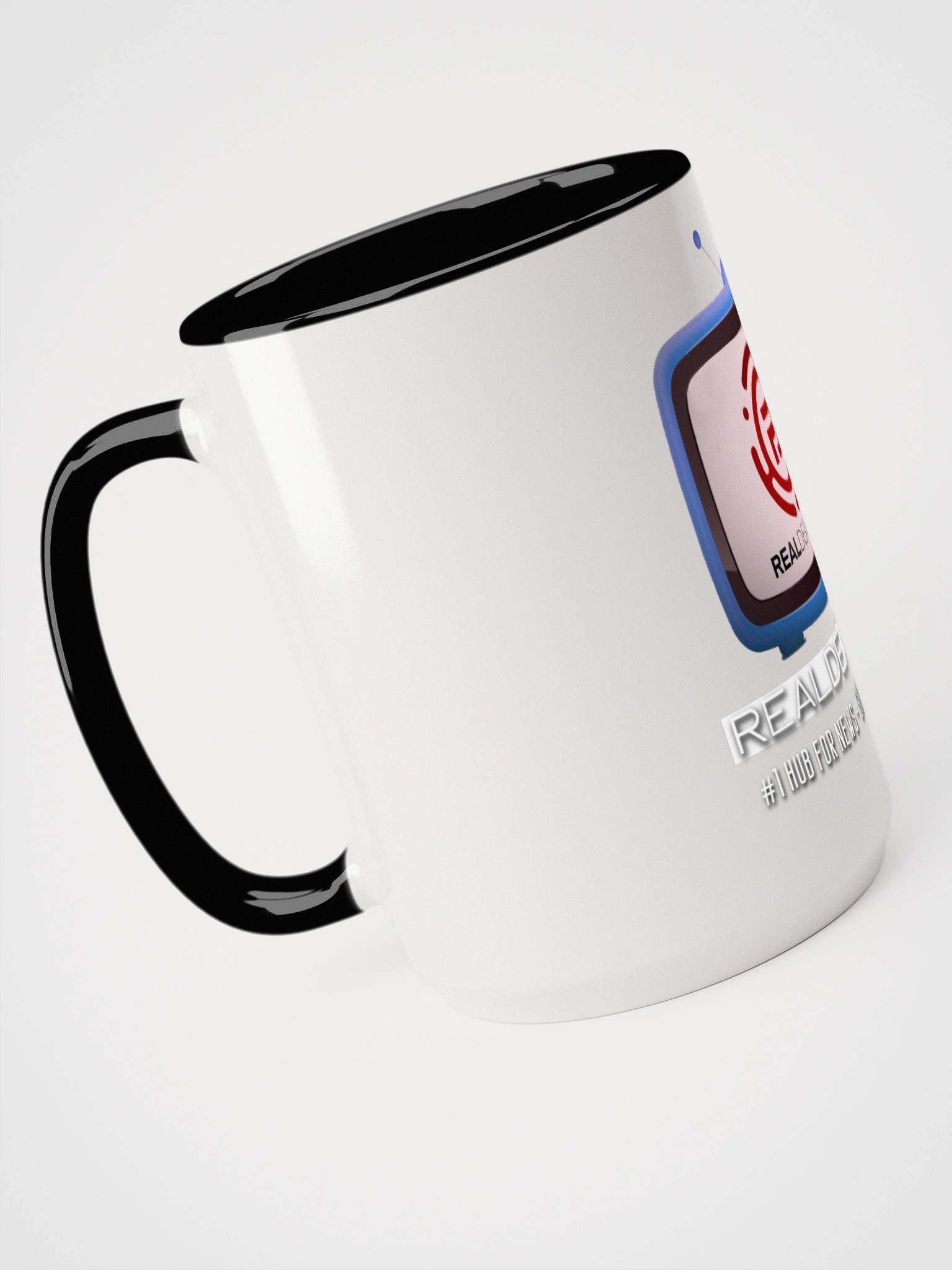 Real Deal Media TV Ceramic Mug product image (2)