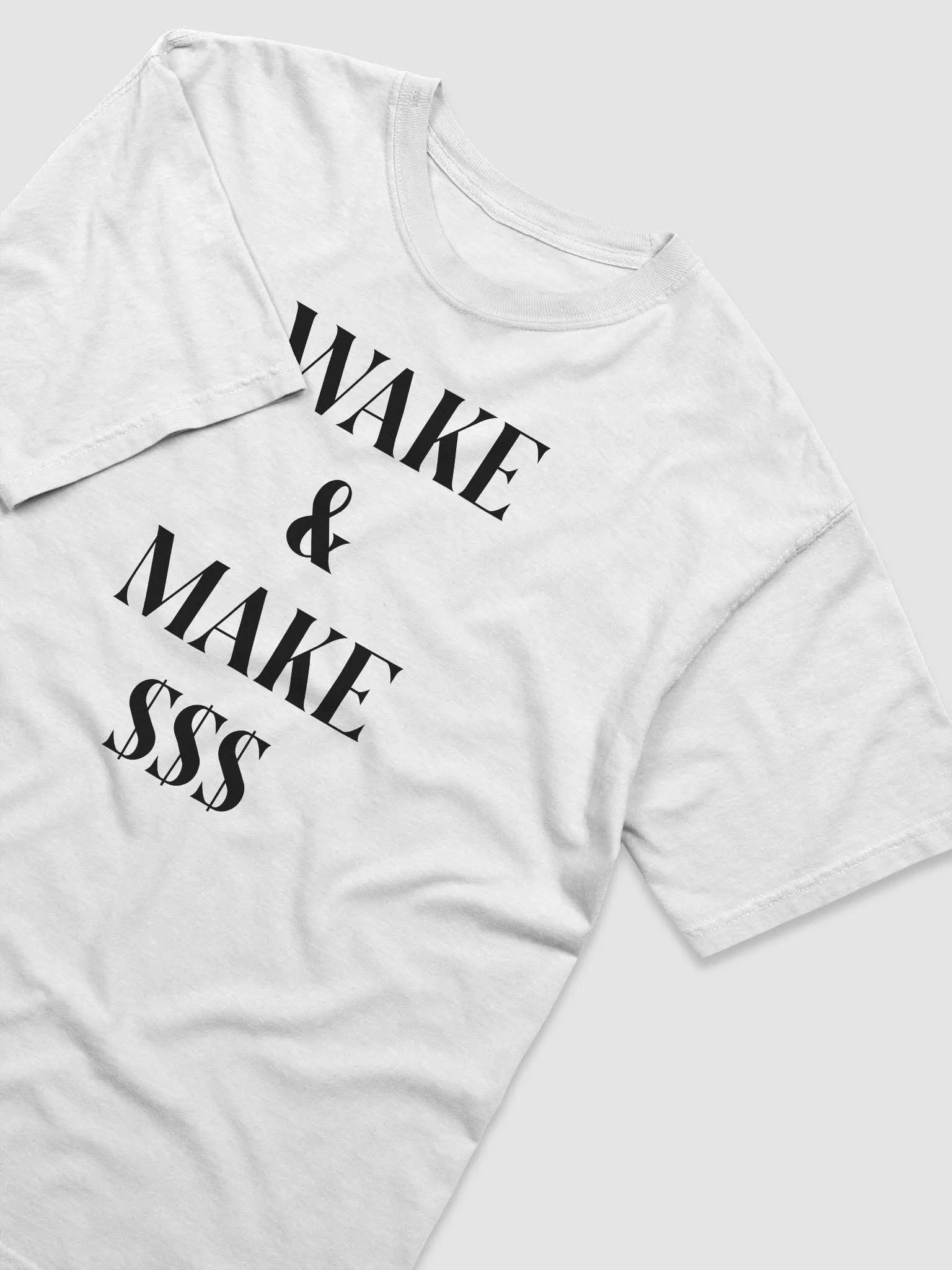 WAKE & MAKE $$$(black print) product image (3)