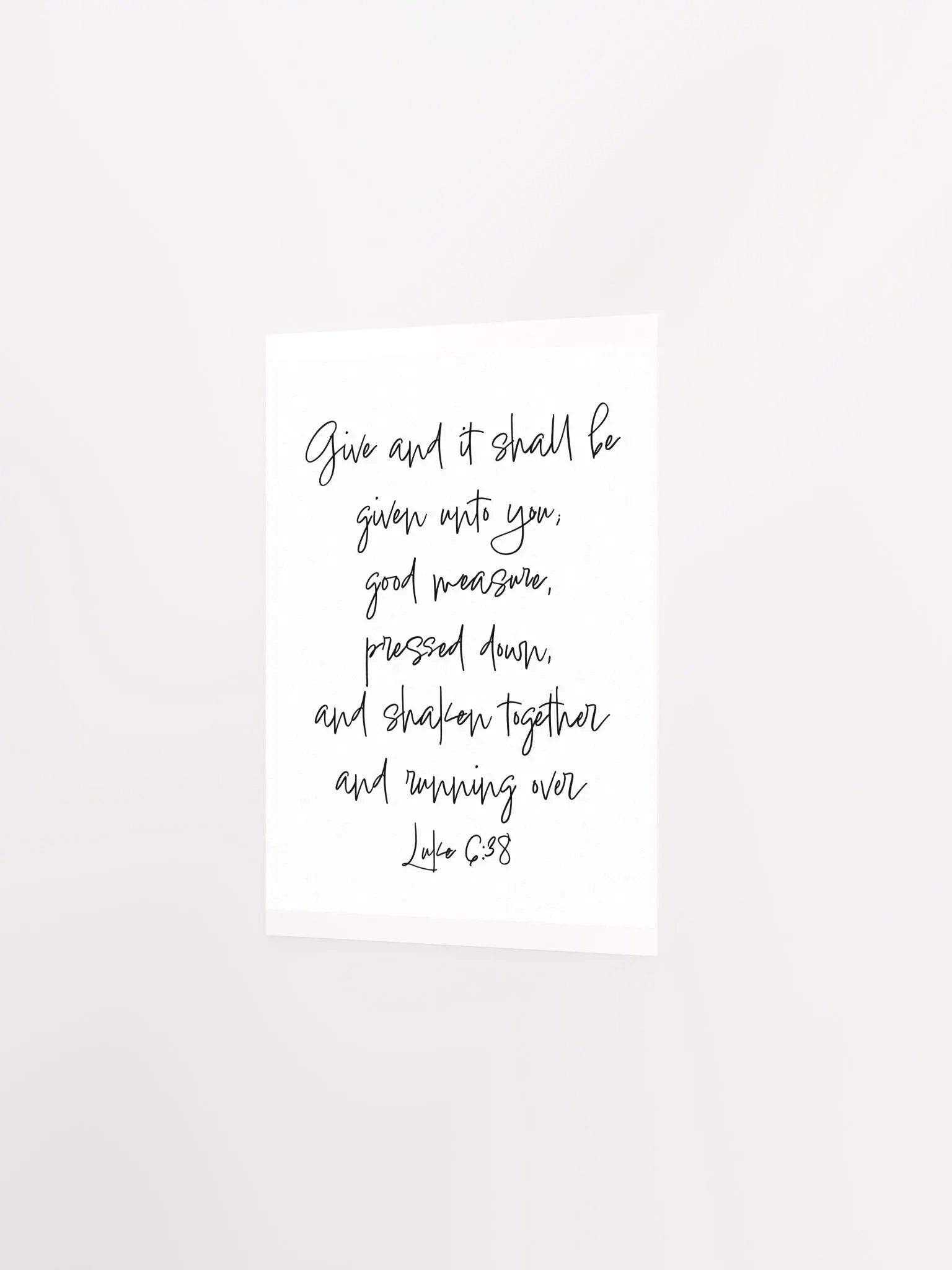 Shall Be Given Unto You - Print product image (2)