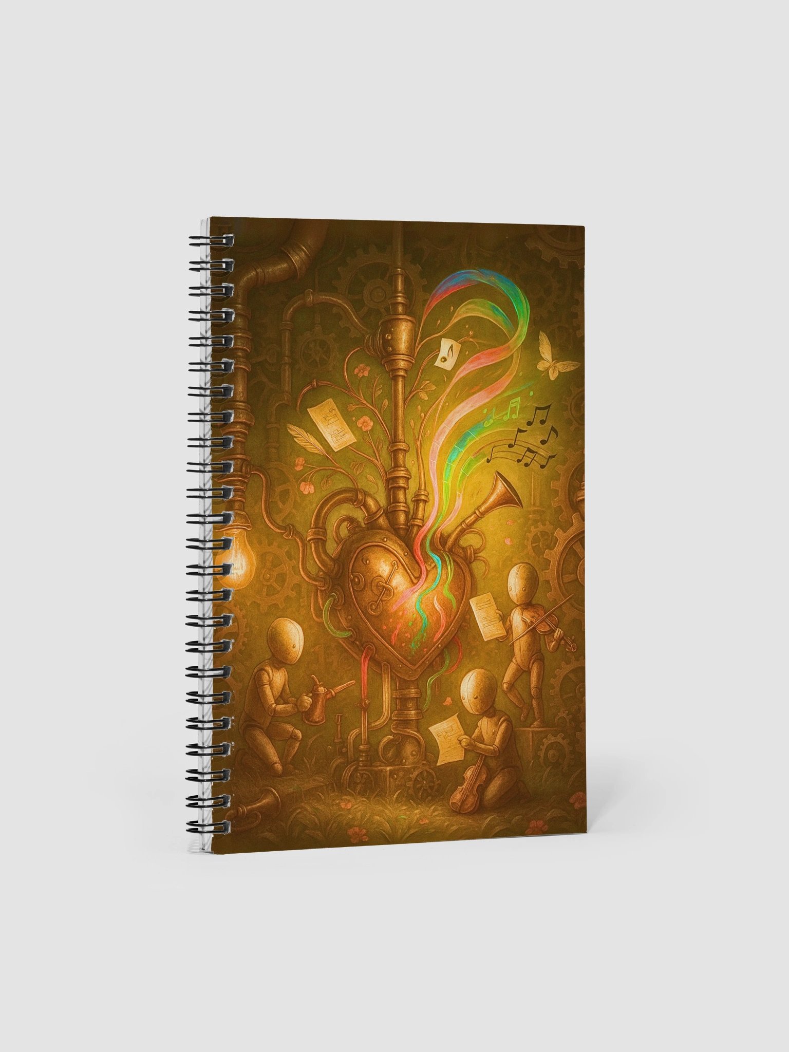 Steampunk Symphony - Spiral Journal Notebook product image (8)