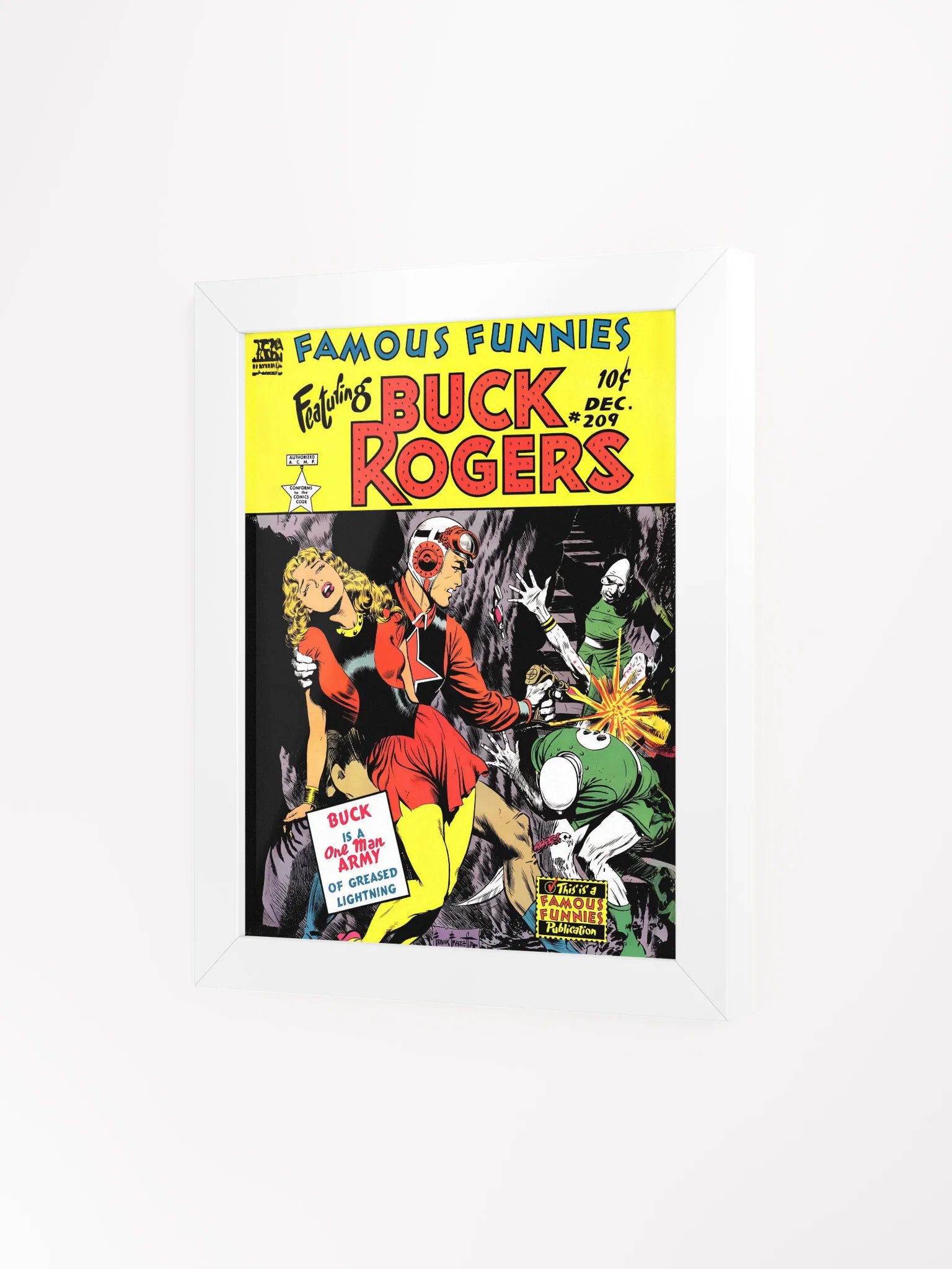 Buck Rogers Comic Framed Art product image (40)