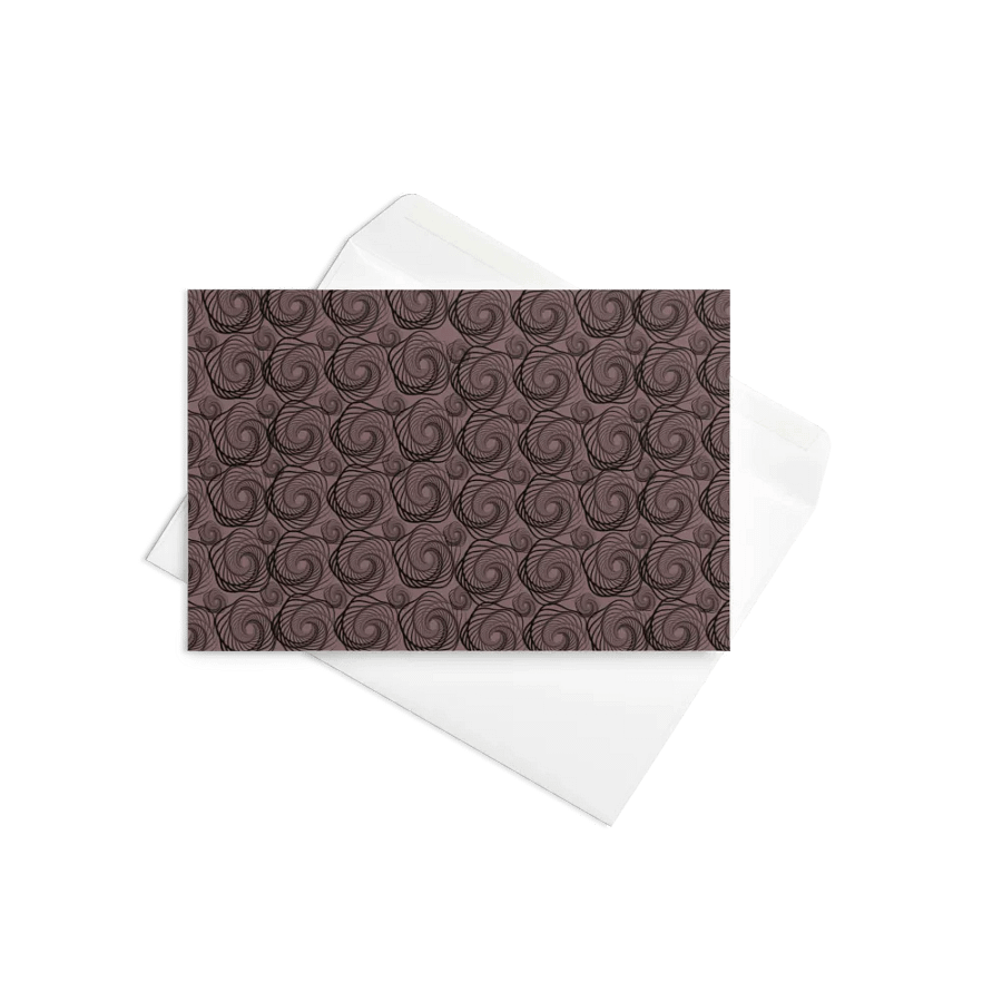 Swirling Elegance Greeting Card for mens birthdays product image (11)