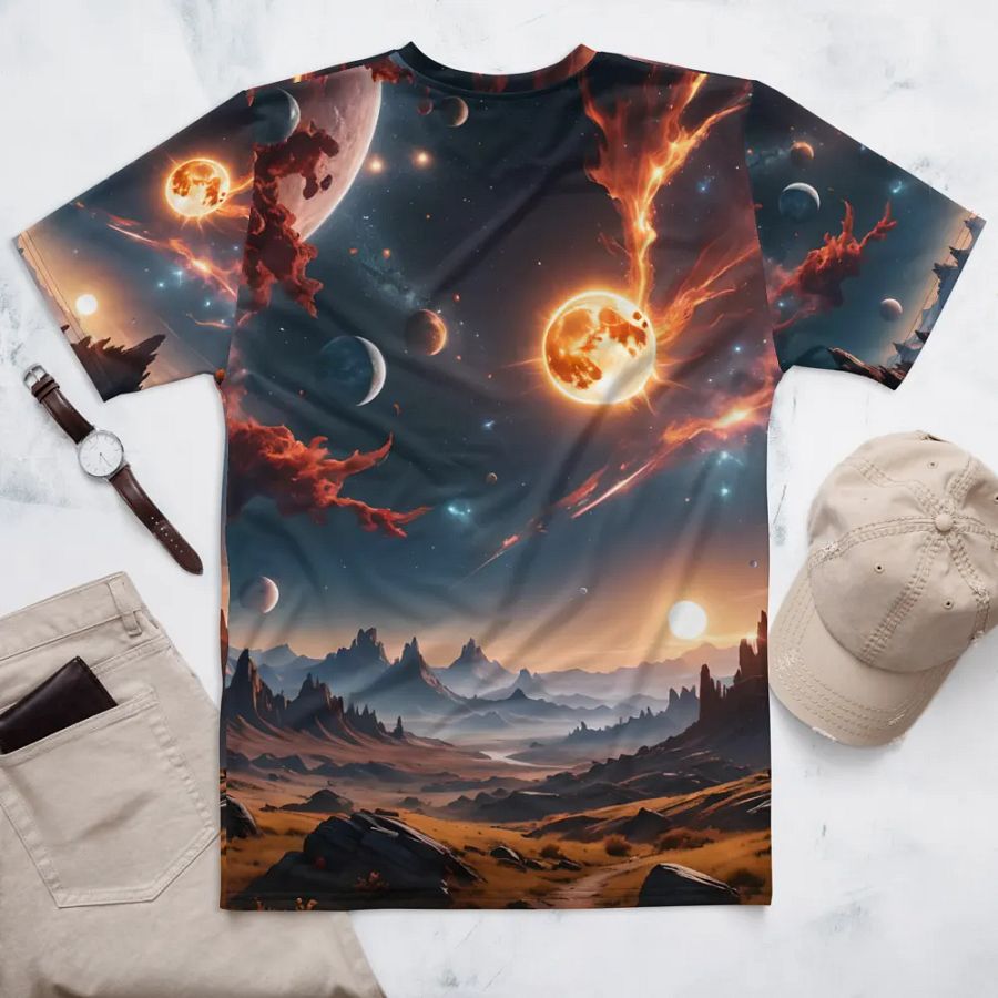 Harmony Celestial All-Over Print Tee product image (6)