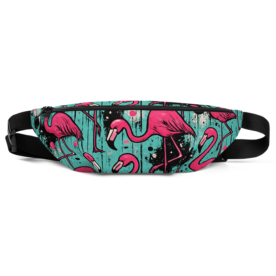 Flamingos Neon Graffiti Pop Art - Fanny Pack product image (1)