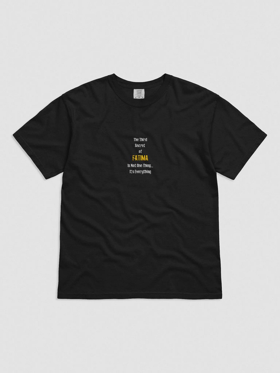 The Third Secret of Fatima Embroidered T-Shirt product image (12)