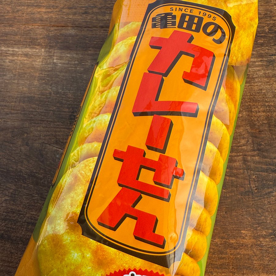 🎎 Kameda Curry Sen Rice Crackers – Japanese Soft Senbei Snack 125g Bag product image (4)