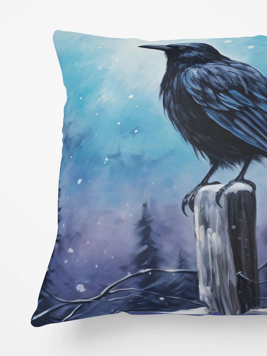 COZY PILLOW 🔵 A lonely bird on a pole product image (4)