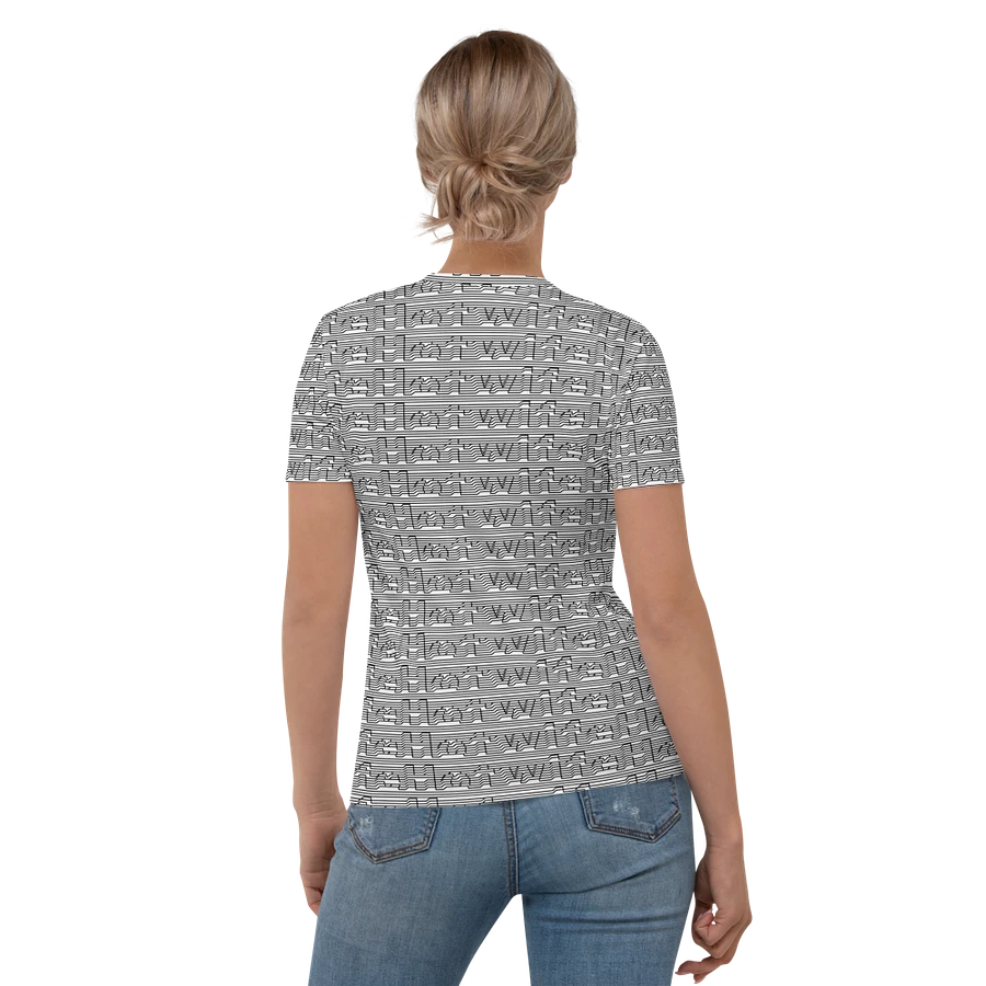 Hotwife Magic 3D illusion print fitted shirt product image (1)