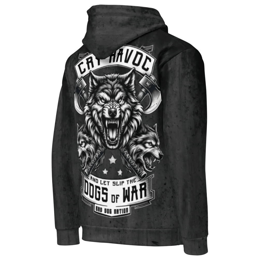 Cry Havoc All Over Print Adult Unisex Hoodie product image (1)