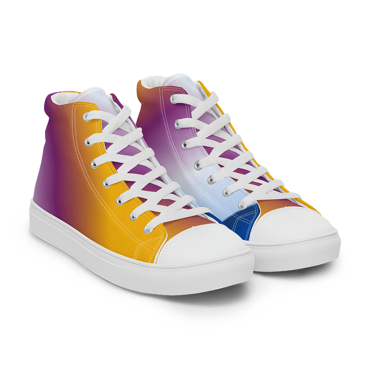Gradient Vibes Men's High Tops product image (10)