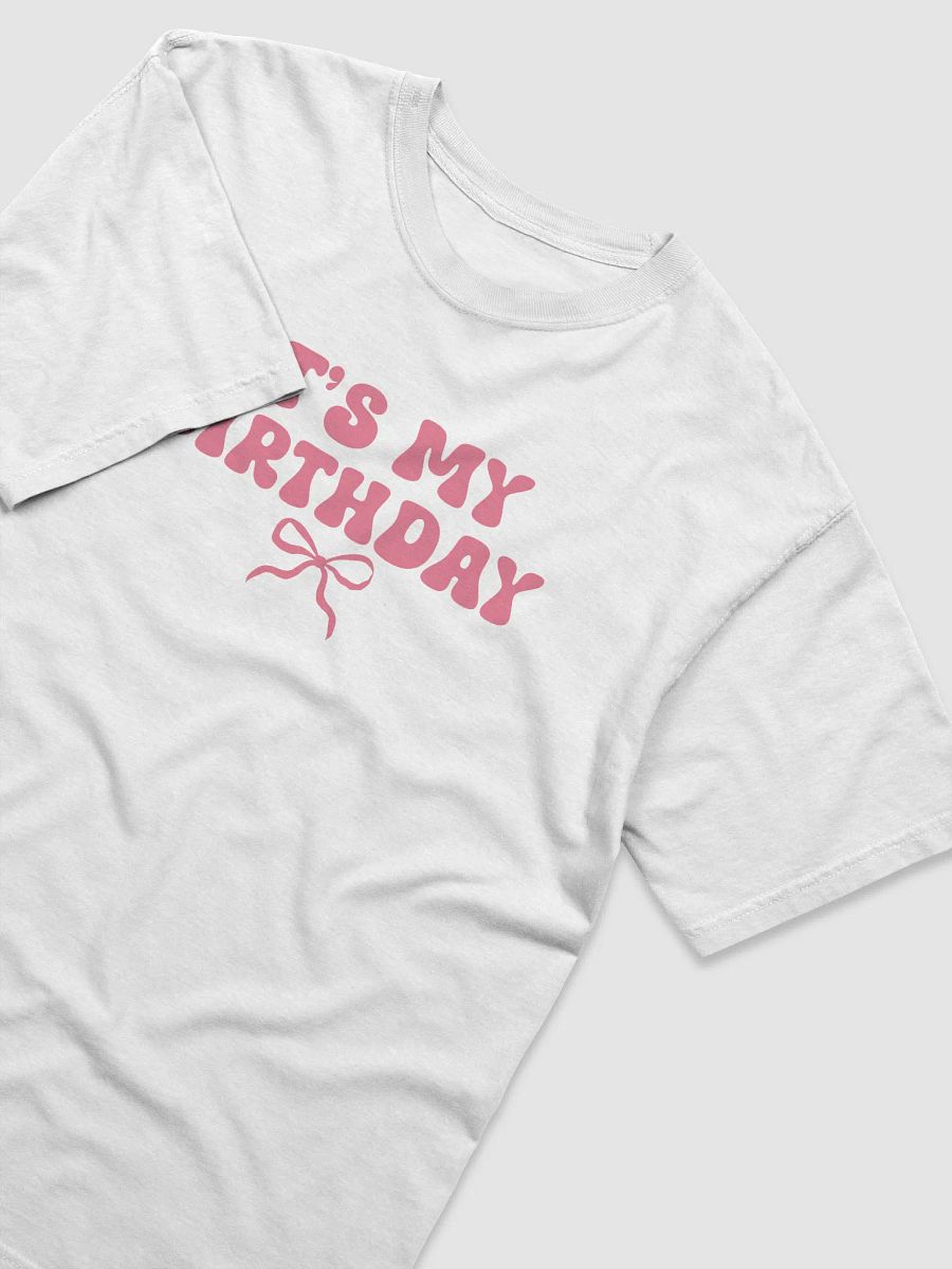 It's My Birthday Comfort Colors Shirt, Coquette Birthday Shirt product image (4)
