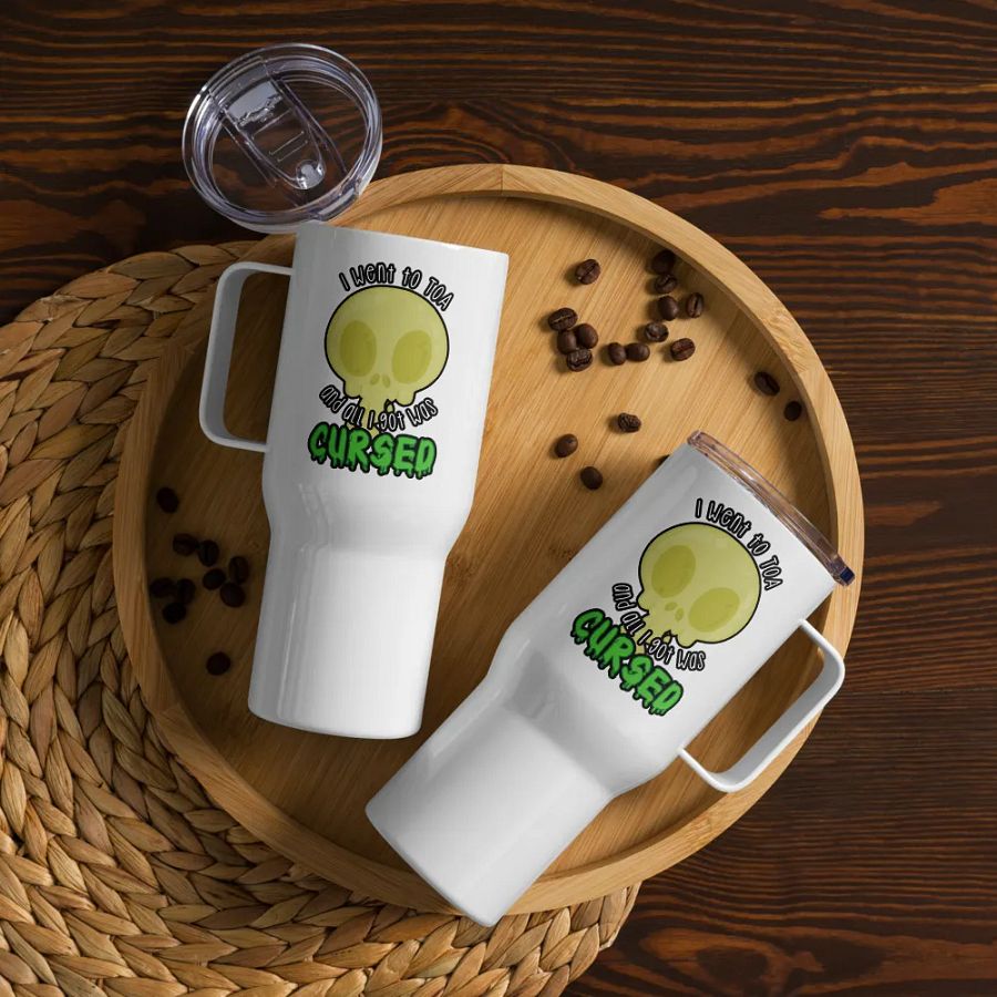 All I Got Was Cursed - Rogue - Travel Mug w/Handle product image (12)