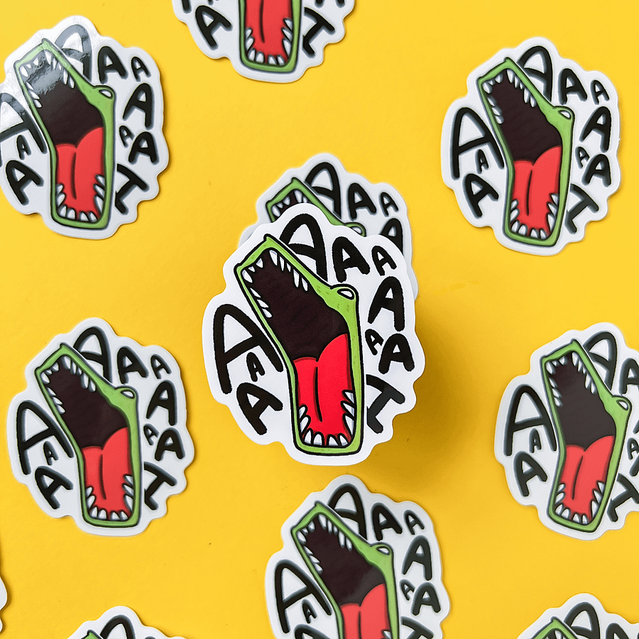 CrocodAAAile sticker product image (1)