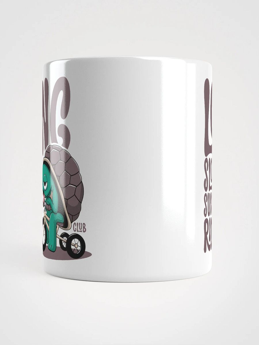 Funny Cycling Mug – Long Slow Sunday Ride Club | Tired Turtle on Trike product image (5)