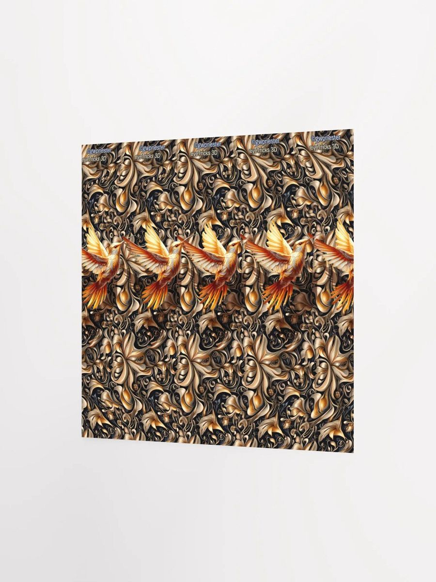 Hummingbird - 3D Stereogram Poster product image (6)