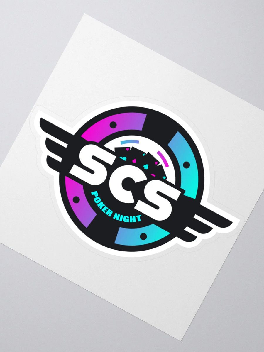POKER NIGHT STICKER product image (2)
