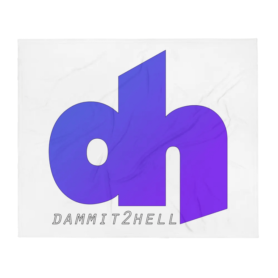 d2h Logo Throw Blanket product image (2)