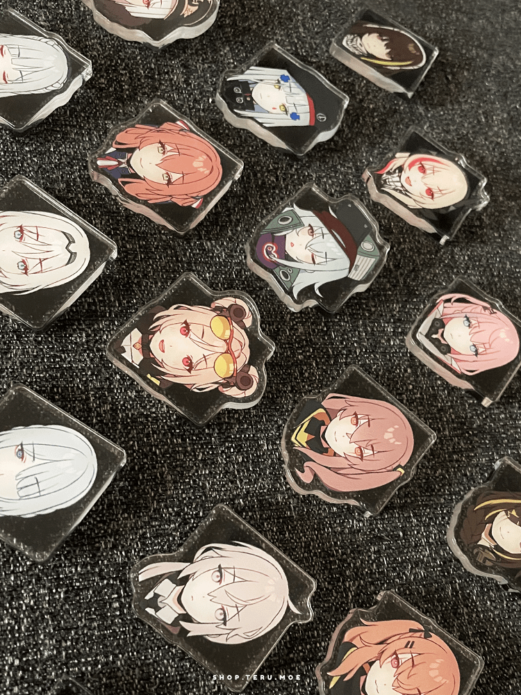 Girls Frontline Acrylic Pins product image (3)