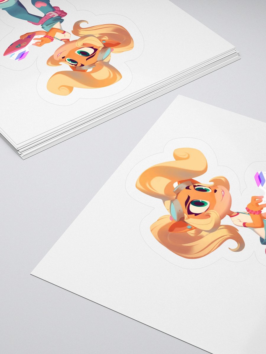 CoCo Bandicoot Kiss Cut Stickers product image (10)