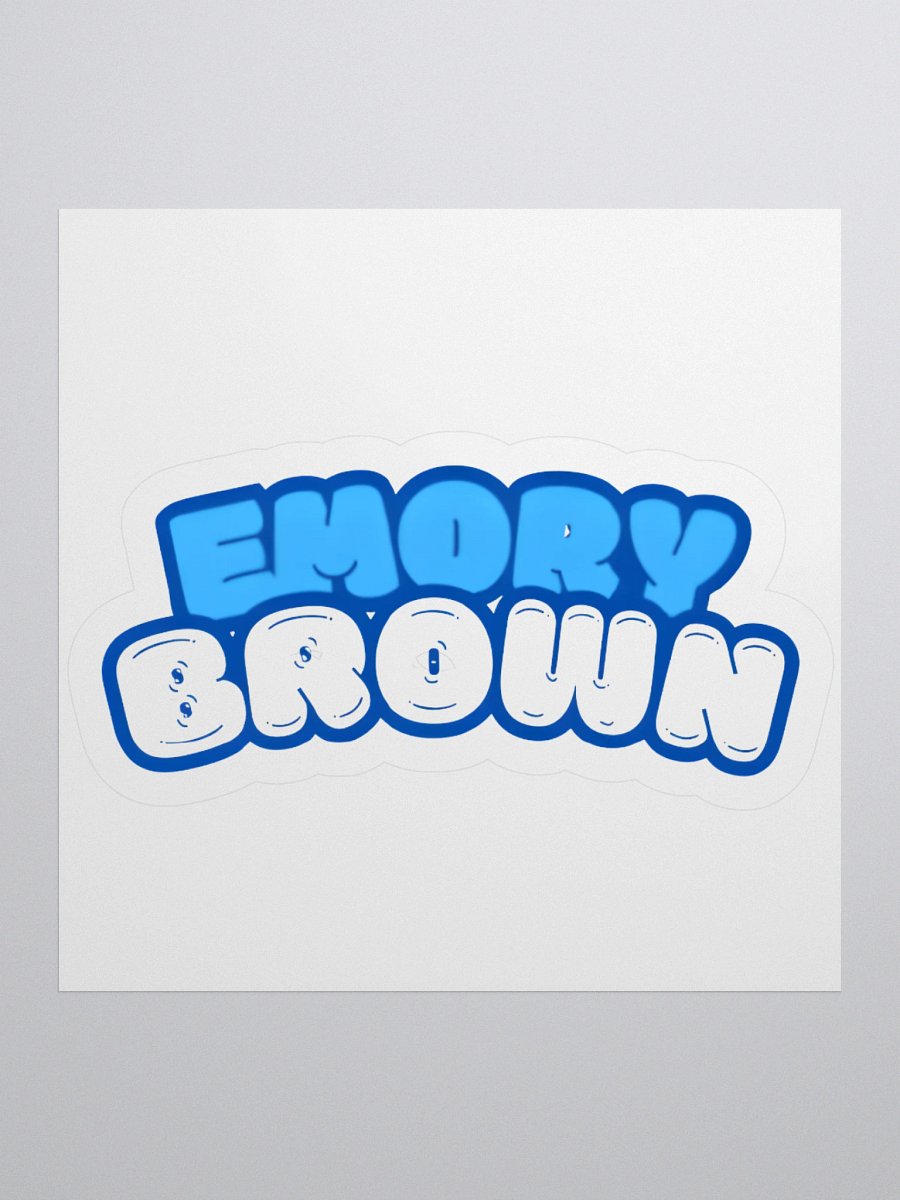 Playful Kiss Cut Stickers by Emory Brown product image (2)