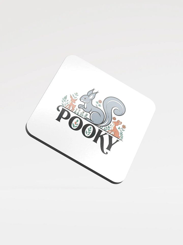 Coaster or micro art piece: Pooky and woodland friends product image (1)