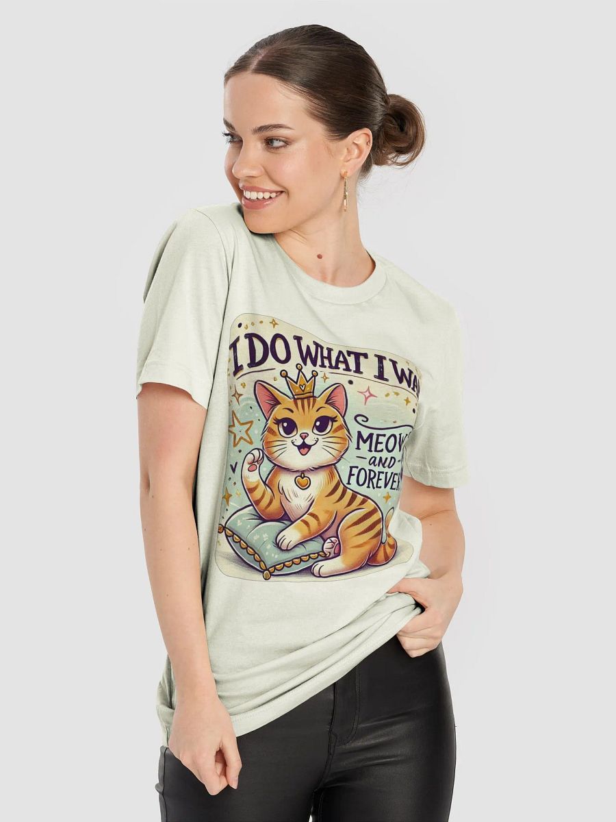 Meow and Forever (Bella+Canvas Supersoft T-Shirt) product image (9)