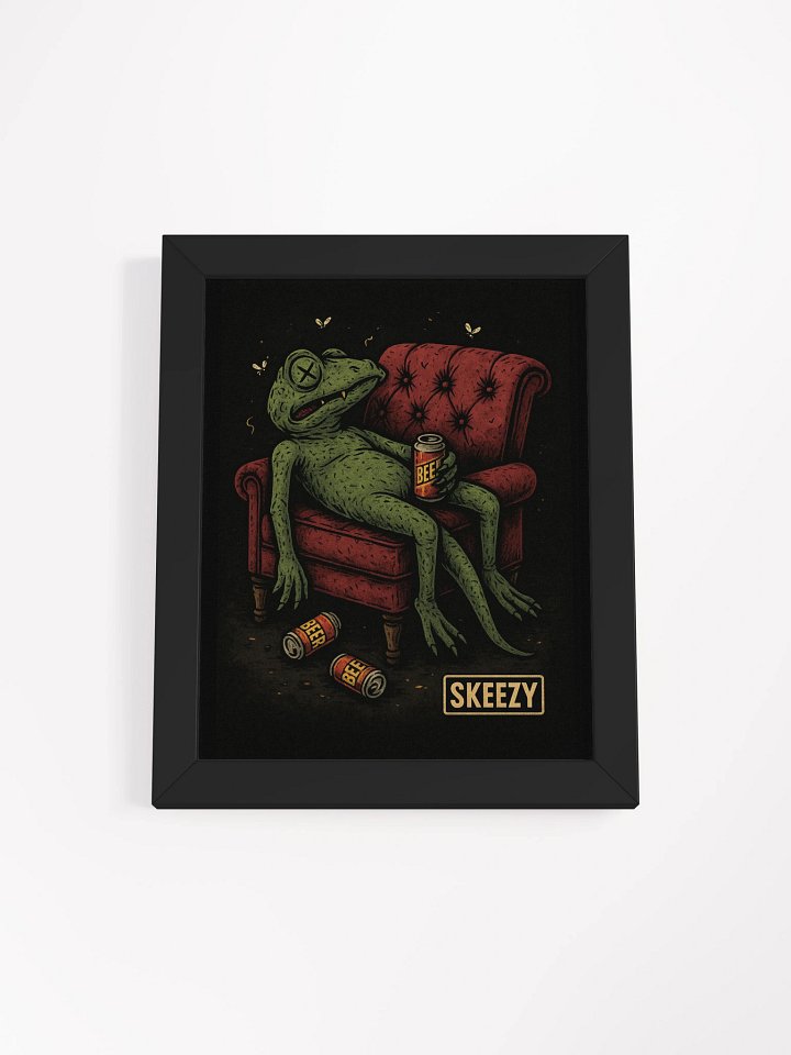 Passed Lizard Framed Poster product image (3)