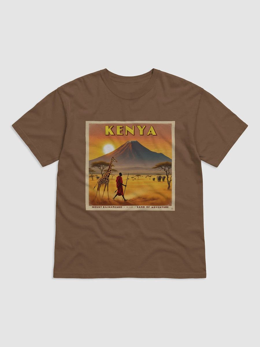 KENYA STYLE Garment-Dyed T-Shirt product image (1)