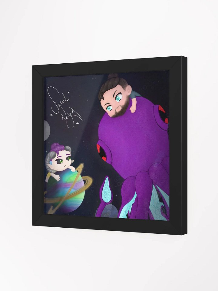 Tietyn & Nyx Commision Artpiece - Framed product image (2)