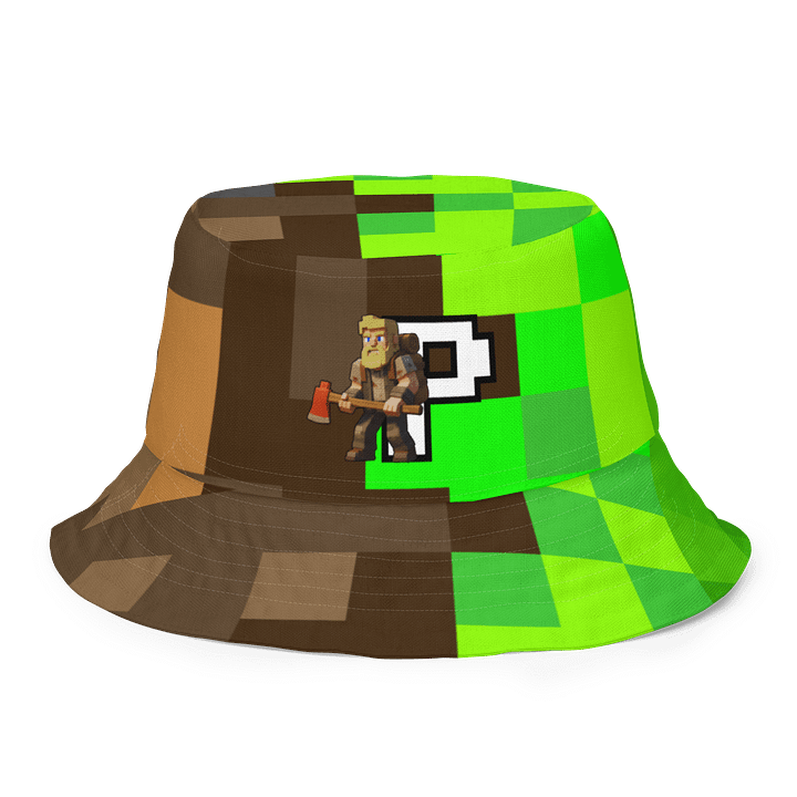 Patient PixelZ Reversible Bucket Hat (PixelZ My Craft & Pixel Embers) product image (1)