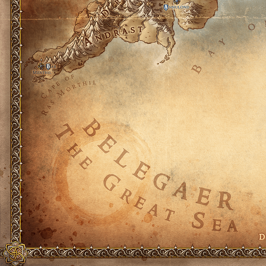 Map of Gondor (Framed) product image (5)