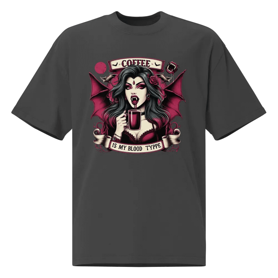Coffee Is My Blood Typpe T-Shirt product image (1)