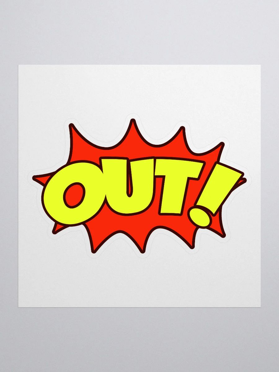OUT! Kiss Cut Stickers product image (1)
