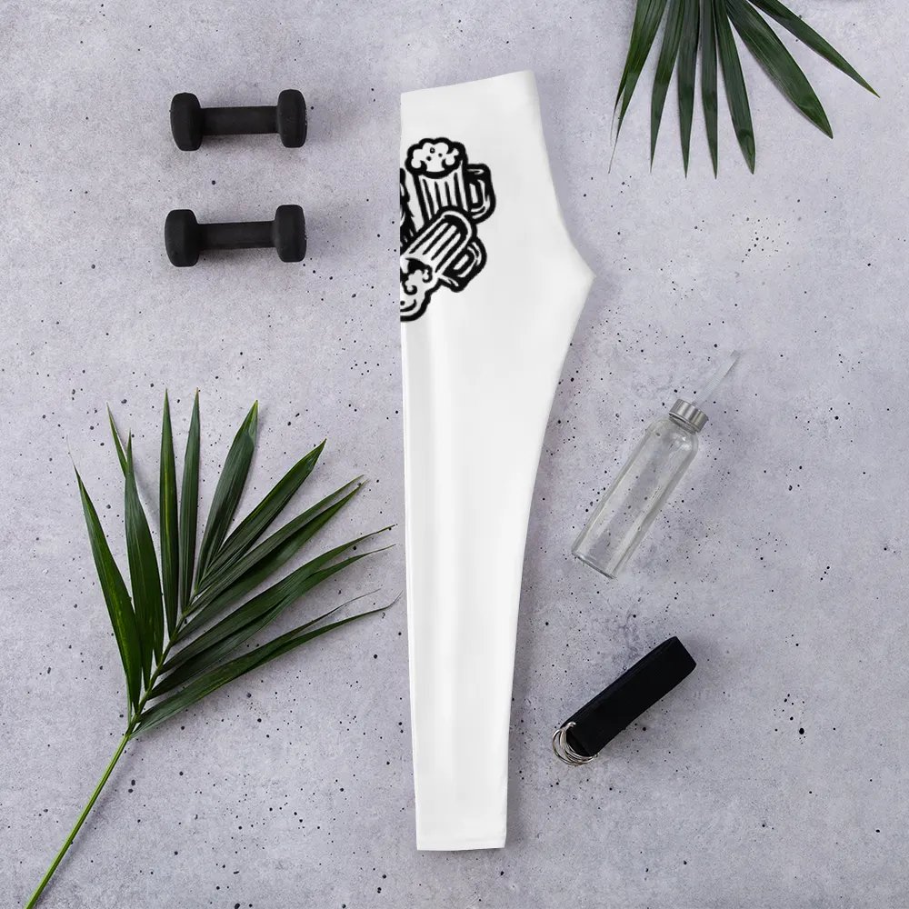 Bros black logo w/ mugs leggings product image (2)