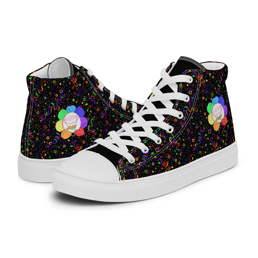 Black Arcade and White Flower Sneakers product image (31)