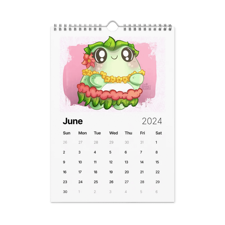 The Sonnet Silence 2024 Calendar product image (12)