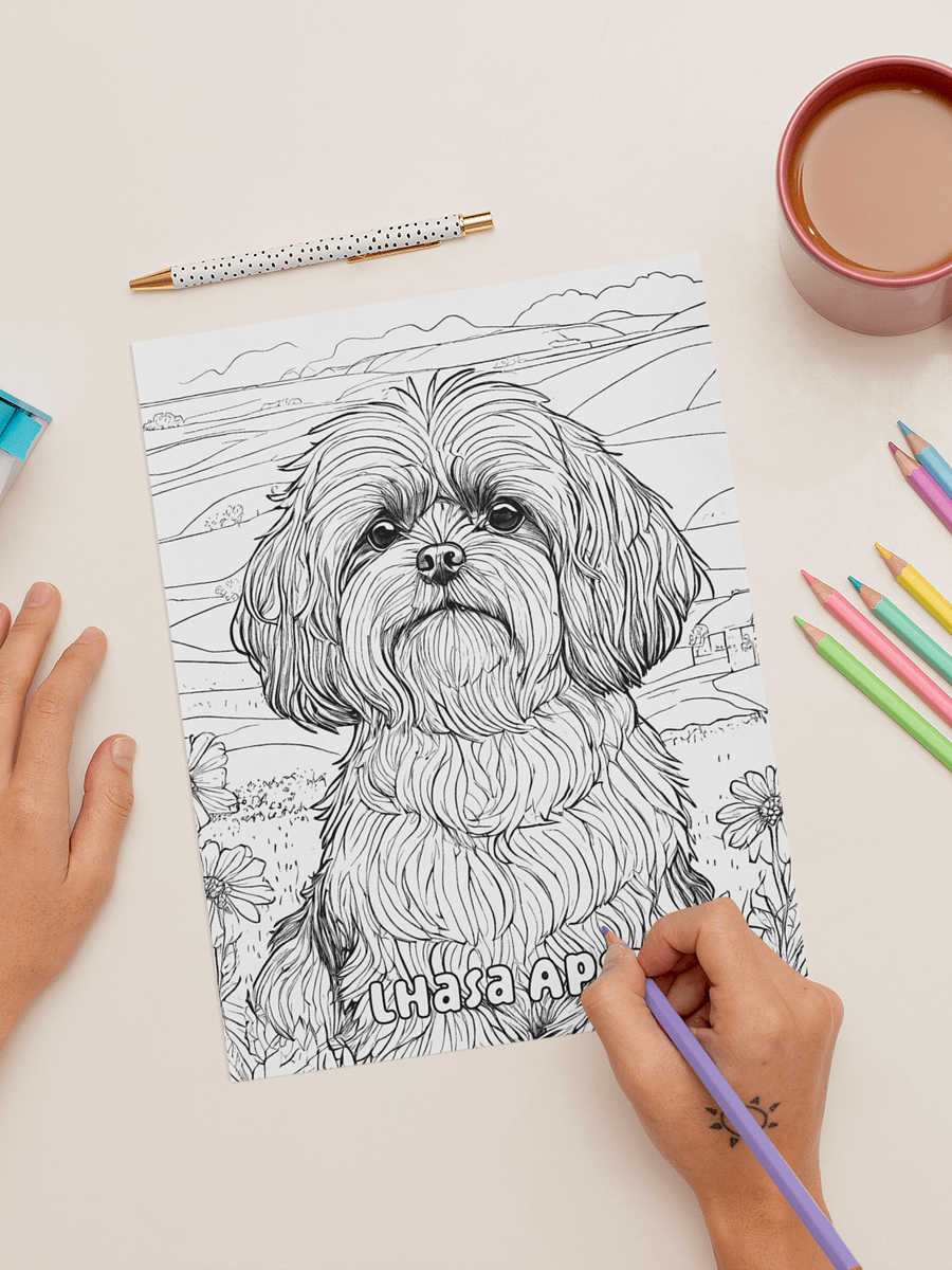 Big Dog Coloring book product image (5)