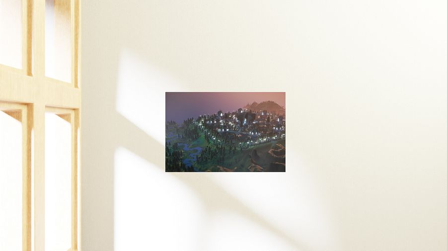 Prifddinas | Enhanced Matte 3D OSRS Poster product image (4)