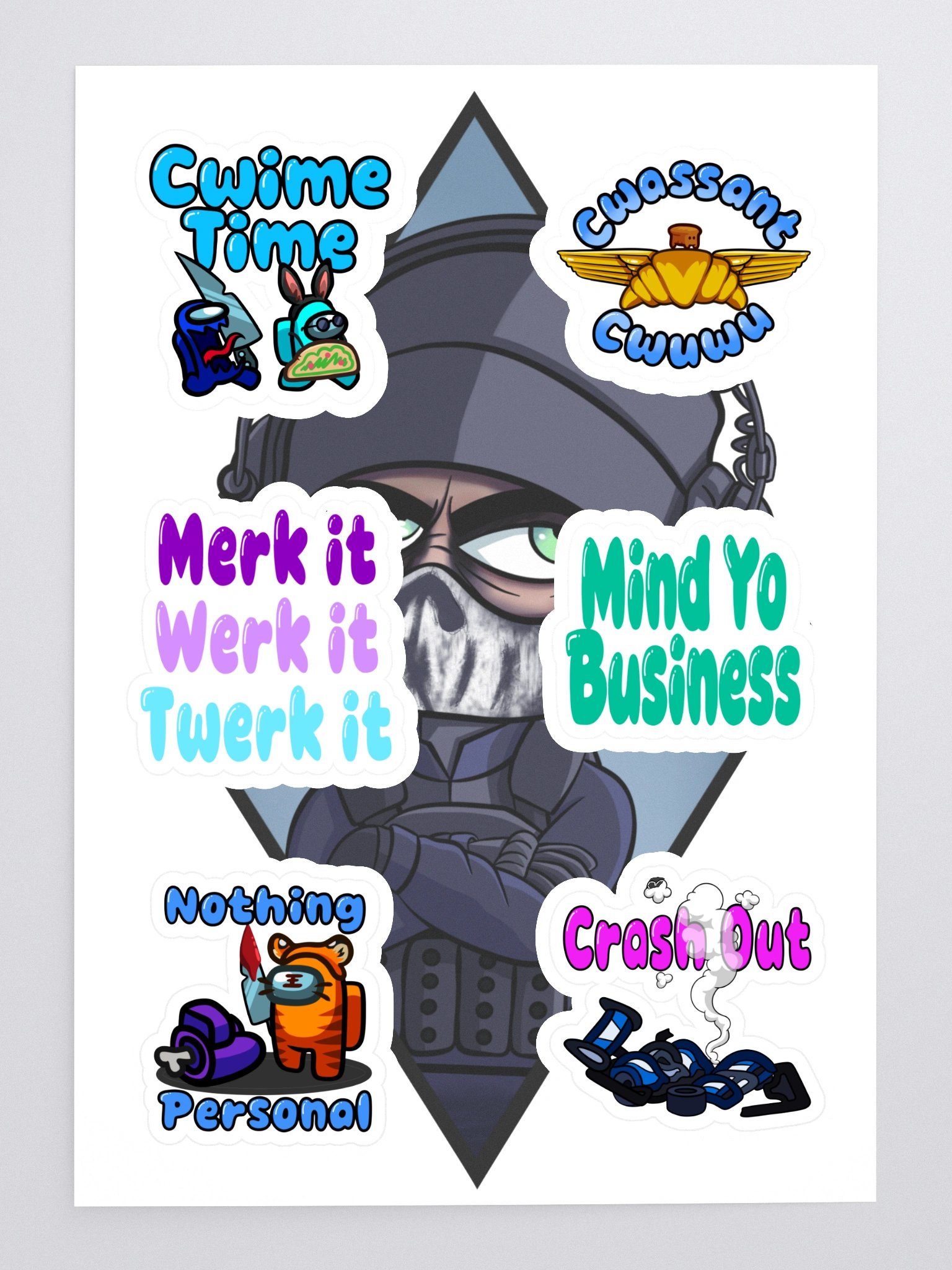 War Cwimes - Sticker Sheet product image (3)