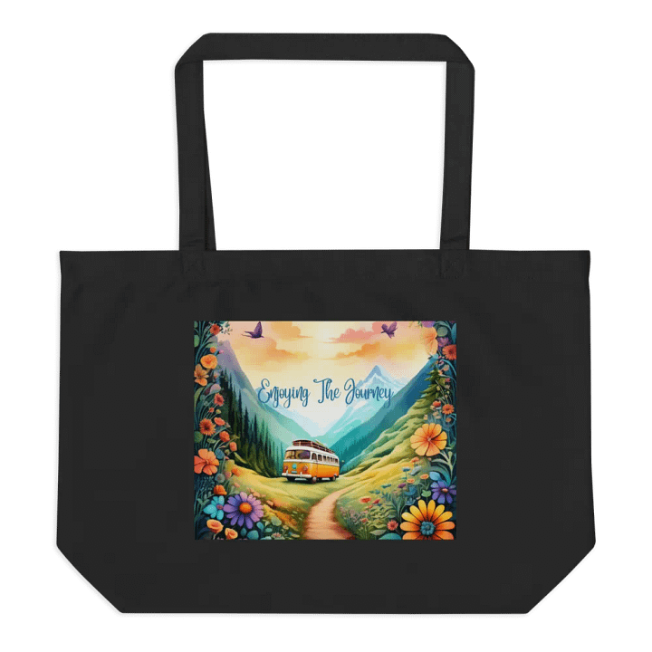 Whimsical Boho Enjoying The Journey Econscious Organic Cotton Tote product image (1)